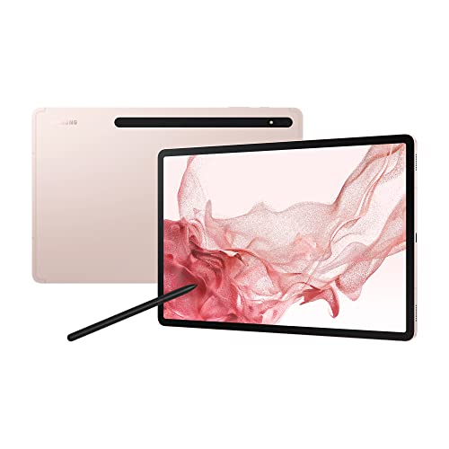 Samsung X800N Galaxy Tab S8+ Wi-Fi 256 GB (Pink Gold) 12.4" WQXGA+ Display/Octa-Cora / 8GB RAM / 256GB Speicher/Android 12.0 von Samsung