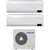 Dual split inverter klimagerät serie cebu 9+18 btu mit aj050txj2kg r-32 wi-fi integrated 9000+18000 - neu - Samsung von Samsung