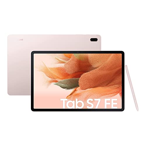 Touchscreen-Tablet - SAMSUNG Galaxy Tab S7 FE - 12.4 - Android 11 - 4 GB RAM - 64 GB Speicher + S Pen - Pink - WiFi Touchscreen-Tablet - SAMSUNG Galaxy Tab S7 FE - 12.4 - Android 11 - 4 GB RAM - 64 GB Speicher + S Pen - Pink - WiFi von Samsung