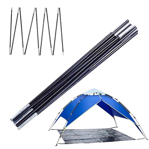 Ersatz Zeltstangen,Flexible Zeltstangen Für Rucksacktouren - Flexibel Leicht Reparaturteile Verstellbare Längen Für Wandern Camping Outdoor Abenteuer von Samuliy