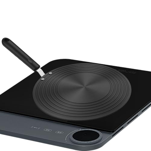 Induktionspfannenkonverter – Kochgeschirr-Schutzscheibe mit Griff – Ergonomischer Induktionskochfeld-Diffusor-Tablett Effiziente Verteilung für Zuhause Küche von Samuliy