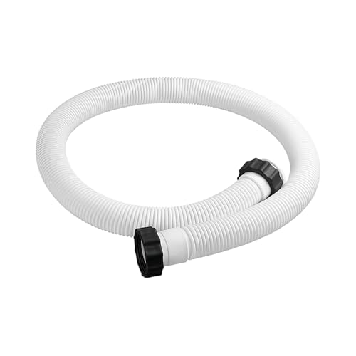 Pool Ersatzschlauch | Bodenpool Filteranschlüsse Mit Schnellkupplung | Flexibel Und Robuster Zubehörschlauch Zur Schwimmbadpflege, Filterung Und Reinigung von Samuliy
