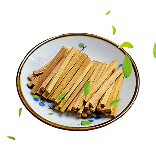 Sandelholzstäbchen | Natürlich leicht duftende Sandelholzstäbchen | Bio-Wildes Sandelholz-Smudging Stic mit natürlichen aromatischen Inhaltsstoffen, rauchfreie Räucherstäbchen für Ruhe und Ruhe von Samuliy