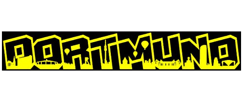 Samunshi® Aufkleber Dortmund Schriftzug Skyline Wohnmobilaufkleber in 9 Größen und 25 Farben (50x7,8cm gelb) von Samunshi