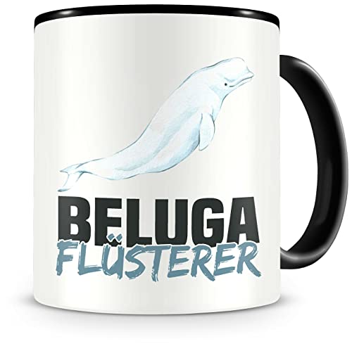 Samunshi® Beluga Tasse mit Spruch Beluga Flüsterer Geschenk für Beluga Fans Kaffeetasse Lustige Tassen zum Geburtstag von Samunshi