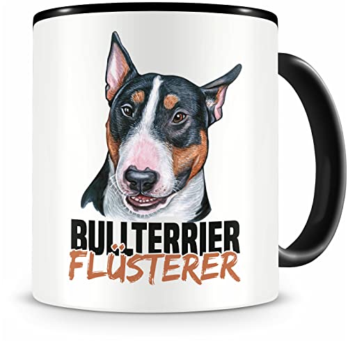 Samunshi® Bullterrier Tasse mit Spruch Bullterrier Flüsterer Geschenk für Hunde Fans Kaffeetasse Lustige Tassen zum Geburtstag von Samunshi