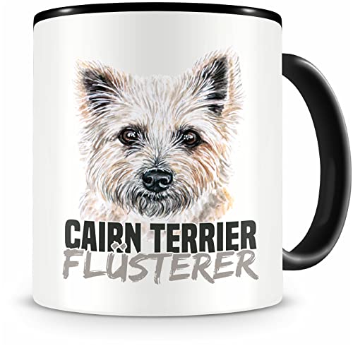 Samunshi® Cairn Terrier Tasse mit Spruch Cairn Terrier Flüsterer Geschenk für Hunde Fans Kaffeetasse Lustige Tassen zum Geburtstag von Samunshi
