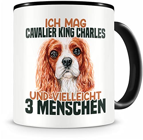 Samunshi® Cavalier King Charles Spaniel Tasse mit Spruch Ich mag Cavalier King Charles Geschenk für Hunde Fans Kaffeetasse Lustige Tassen zum Geburt von Samunshi