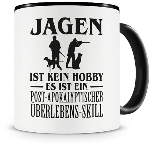 Samunshi® Jagen ist kein Hobby Jagd Jäger Tasse Kaffeetasse Teetasse Kaffeepott Kaffeebecher Becher von Samunshi
