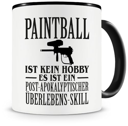 Samunshi® Paintball ist kein Hobby Tasse Kaffeetasse Teetasse Kaffeepott Kaffeebecher Becher von Samunshi