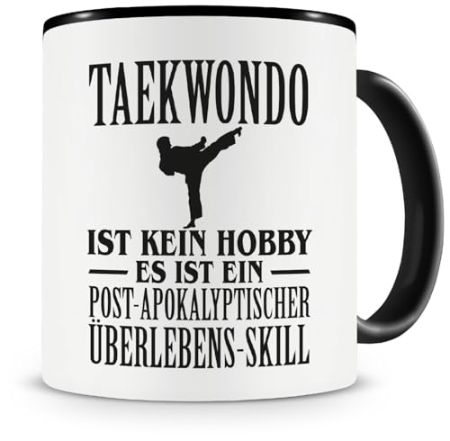 Samunshi® Taekwondo ist kein Hobby Tasse Kaffeetasse Teetasse Kaffeepott Kaffeebecher Becher von Samunshi