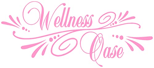 Samunshi® Wandtattoo Wellness Oase Wandsticker 50 x 22cm hellrosa von Samunshi