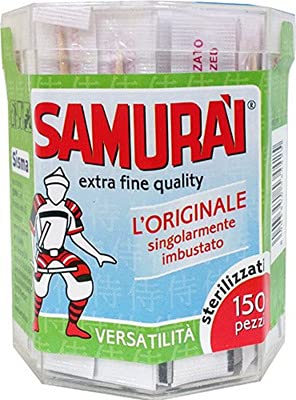 Samurai Set 24 150 Zahnstocher Verpackte Dose Küche Und Tisch von Samurai