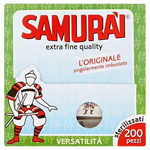 Samurai Zahnstocher Stück einzeln verpackt.200 von Samurai