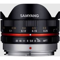 Samyang 21567 21567 Fish-Eye-Objektiv f/3.5 (max) 7.5mm von Samyang