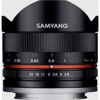 Samyang 21571 21571 Fish-Eye-Objektiv f/2.8 (max) 8mm von Samyang