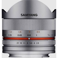 Samyang 21911 21911 Fish-Eye-Objektiv f/2.8 (max) 8mm von Samyang