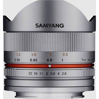 Samyang 21912 21912 Fish-Eye-Objektiv f/2.8 (max) 8mm von Samyang