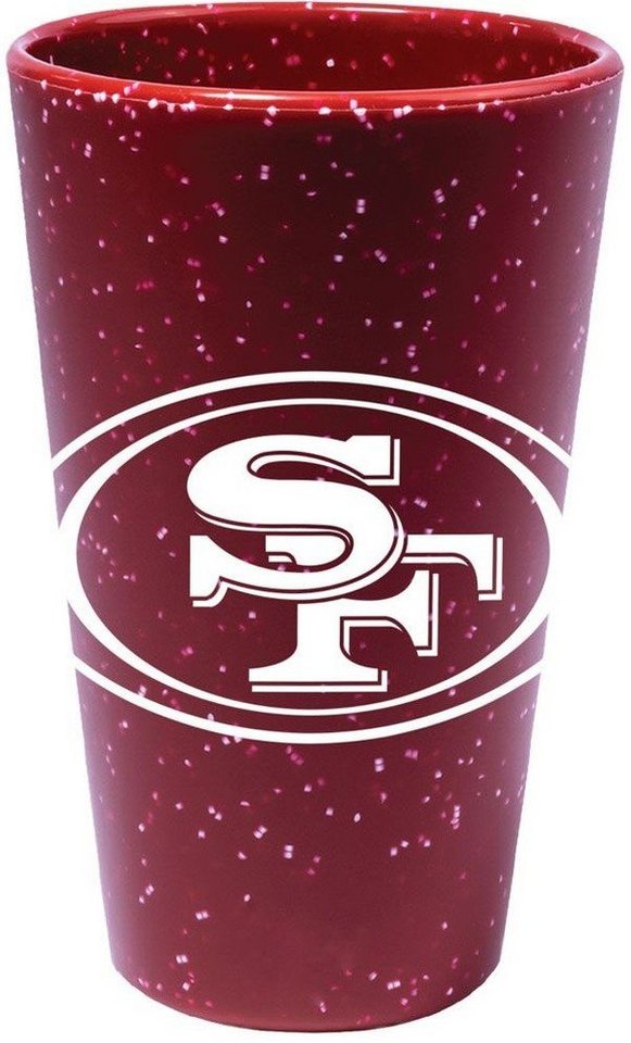 San Francisco 49ers Glas Silicone Pint Glass von San Francisco 49ers