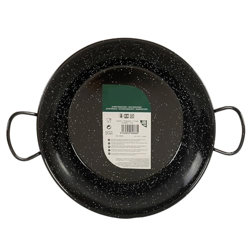San Ignacio LA DEHESA Pfanne, tiefer Boden, emailliert, mit Griffen, 32 cm San Ignacio LA DEHESA Pfanne, tiefer Boden, emailliert, mit Griffen, 32 cm von San Ignacio