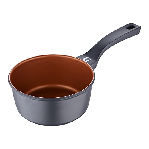 San Ignacio SG-6614 CAZO 16X8.0CM ALUMINIO FUNDIDO IND BRONZE SG Töpfe, Braun, Grau von San Ignacio