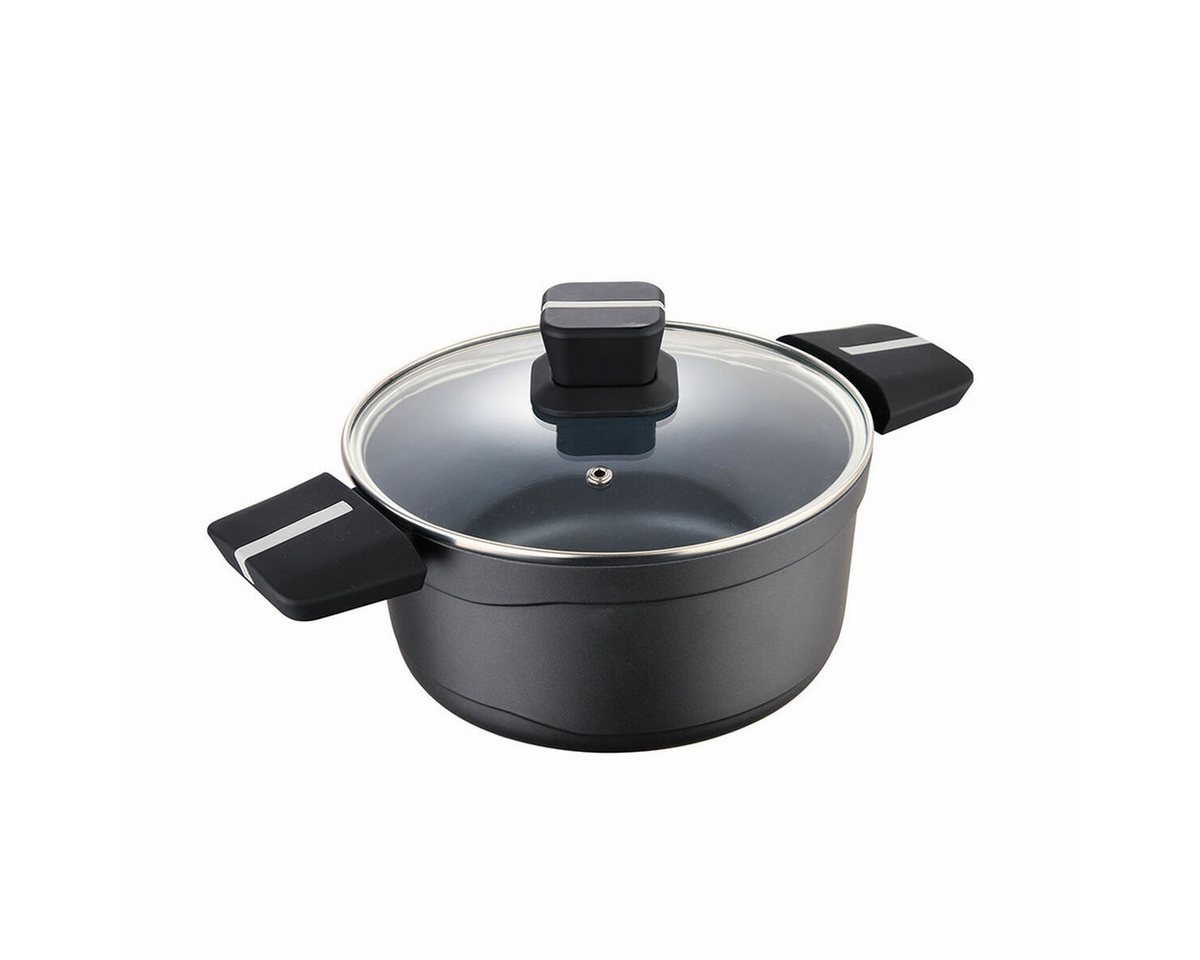 San Ignacio Kochtopf San ignacio Topf mit Deckel San Ignacio Bistro SG6425 Aluminium Matte von San Ignacio