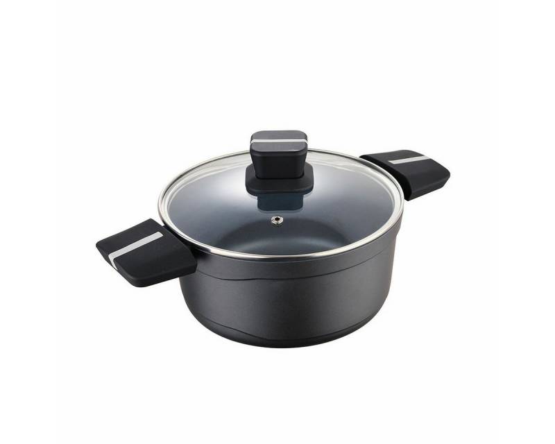 San Ignacio Kochtopf San ignacio Topf mit Deckel San Ignacio Bistro SG6425 Aluminium Matte von San Ignacio