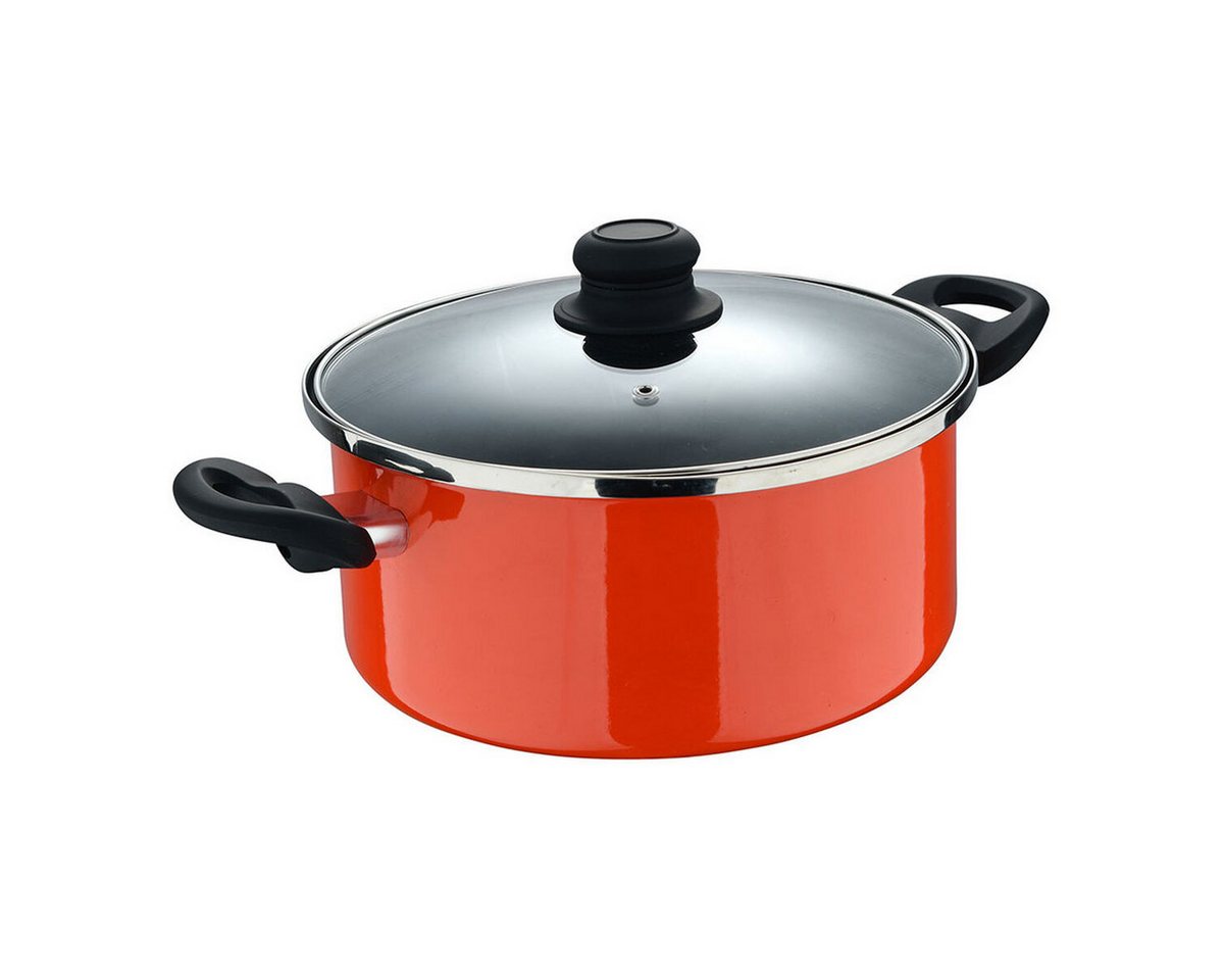 San Ignacio Kochtopf Topf mit Deckel San Ignacio valencia experto Orange Kohlenstoffstahl von San Ignacio