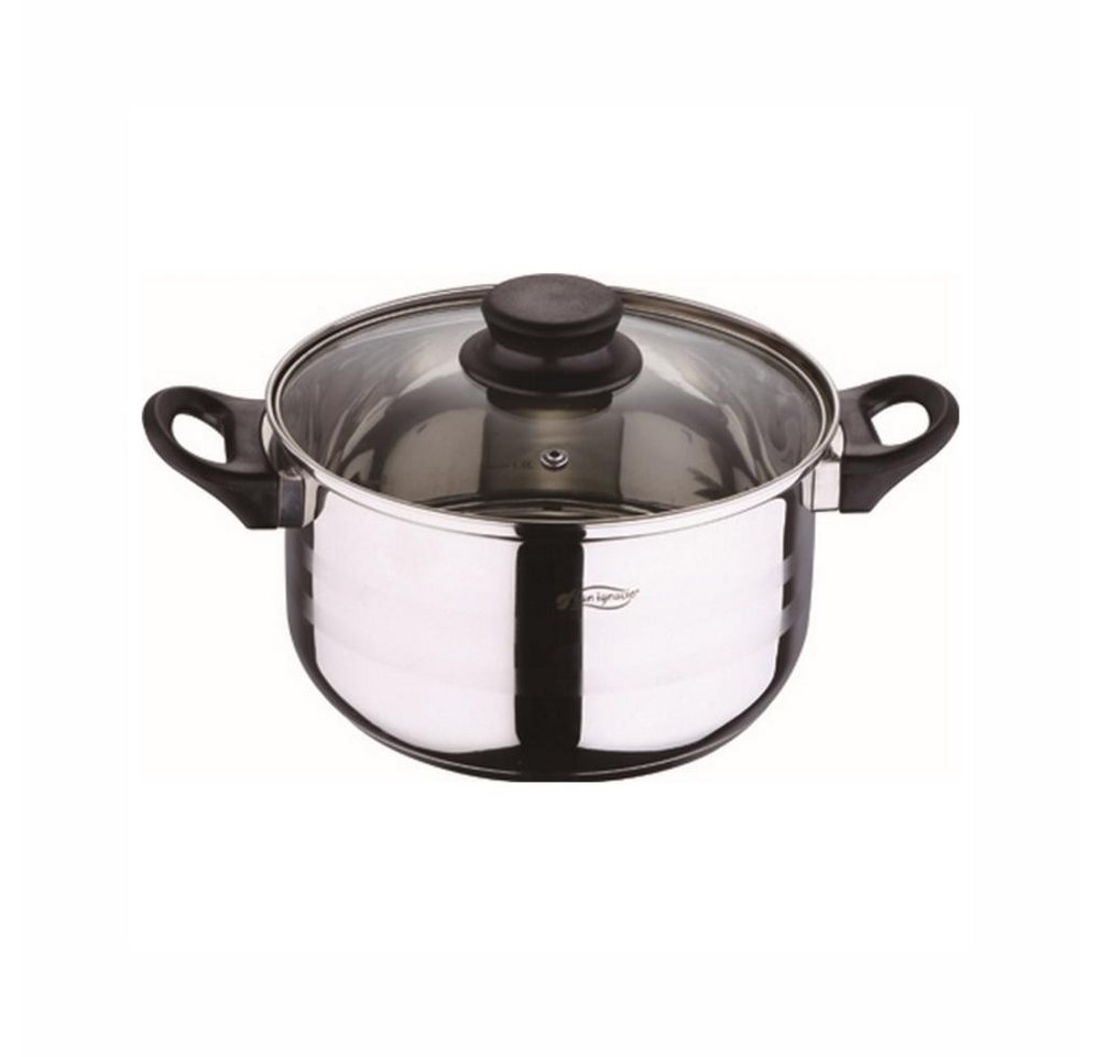 San Ignacio Topf-Set San ignacio Topfset 5 teilig Edelstahl mit Glasdeckel von San Ignacio