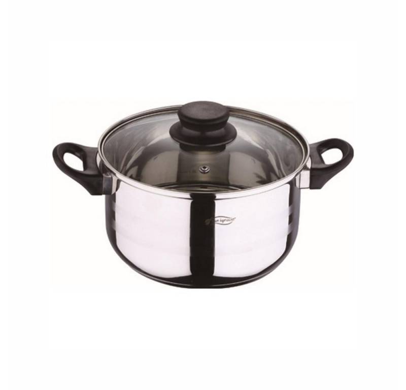 San Ignacio Topf-Set San ignacio Topfset 5 teilig Edelstahl mit Glasdeckel von San Ignacio