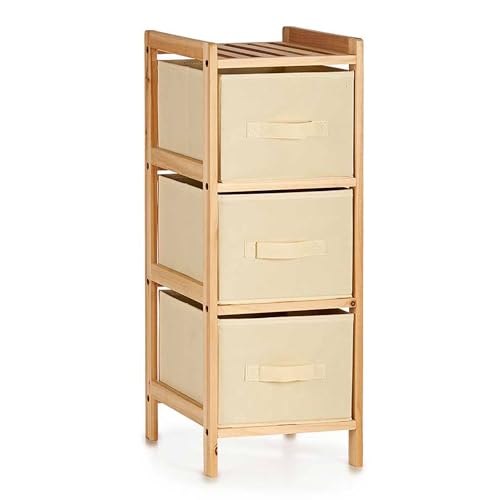 Schrank mit 3 Schubladen, cremefarben, Kollektion Kit von San Ignacio