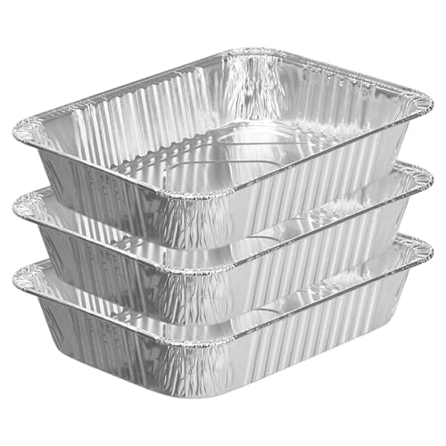 Set mit 3 rechteckigen Tabletts aus Aluminium, 36 x 2 cm, Kollektion Kinvara von San Ignacio
