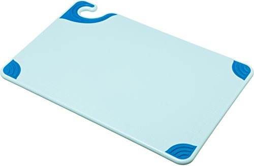 San Jamar CBG121812BL Saf-T-Grip Schneidebretter, Blau (6-er pack) von Carlisle FoodService Products