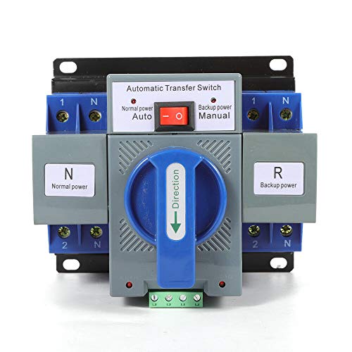 2P 63A Dual Netzteil Automatischer Übertragungsschalter Transfer Switch Transferschalter Umschalter AC-33iB von SanBouSi