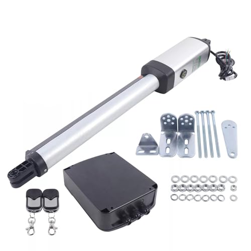 300KG Drehtorantrieb Porte Einflügelig Automatischer Flügeltorantrieb Toröffner Drehtoröffner Set 24V mit 2 Fernbedienungen für Einfahrtstor 50W 300KG Drehtorantrieb Porte Einflügelig Automatischer Flügeltorantrieb Toröffner Drehtoröffner Set 24V mit 2 Fernbedienungen für Einfahrtstor 50W von SanBouSi