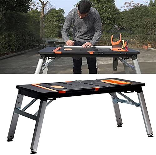 7 in 1 Universal Klappbare Werkbänk Multifunktionswerktisch Arbeitstisch Rollbrett Handkarren Sägebock, Tischbeine Höhenverstellbar 1140x590mm 7 in 1 Universal Klappbare Werkbänk Multifunktionswerktisch Arbeitstisch Rollbrett Handkarren Sägebock, Tischbeine Höhenverstellbar 1140x590mm von SanBouSi