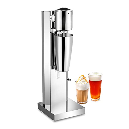 Milchshake Mixer Edelstahl Standmixer Eiweiß Shaker Mixer 650ml, Protein Shaker Elektrisch für Smoothies, Cocktails, Milchshakes u.a. Getränke von SanBouSi