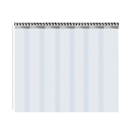 PVC Streifenvorhang Lamellenvorhang für Industrie,Pferdestall, Kuhstall, 7Stk PVC Streifenvorhänge, 2 x 1.05M von SanBouSi