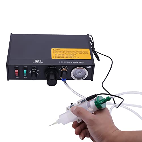 Semi-Automatic Glue Dispenser Machine Solder Paste Controller Glue Dropper Machine Automatischer Lotpasten 982 von SanBouSi