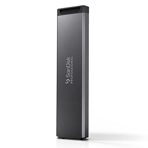 SanDisk PROFESSIONAL PRO-BLADE SSD-Mag 1 TB (mobiles und modulares NVMe SSD-Mag, für Mac und Windows, bruch- und fallsicher) 5 Jahre Garantie von SanDisk Professional