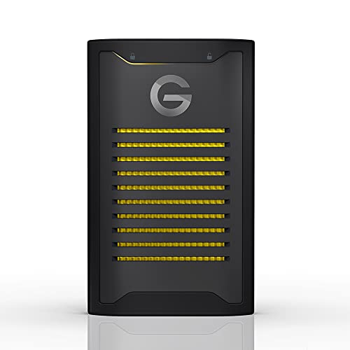 SanDisk Professional 1TB, G-DRIVE ArmorLock SSD, Encrypted NVMe Solid State Drive, 1000MB/s, USB-C (10Gbps), High-Level Security, Simple App Unlock, Ultra-Rugged von SanDisk Professional