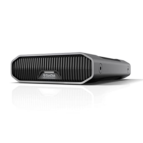 SanDisk PROFESSIONAL G-DRIVE 22 TB Desktop-Festplatte (schnelle Backups, 280 MB/s Lese- und Schreibgeschwindigkeit, USB-C, integrierte Ultrastar-Festplatte 7.200 U/min) von Western Digital