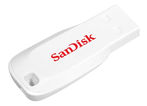 SanDisk 123855 16GB Cruzer Blade USB-Flash-Laufwerk - Weiß SanDisk 123855 16GB Cruzer Blade USB-Flash-Laufwerk - Weiß von SanDisk