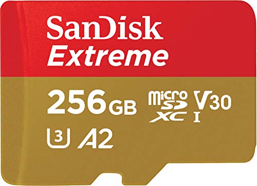 SanDisk 256 GB MicroSDXC Extreme 190MB/130MB Card only - Extended Capacity SD (MicroSDHC) von SanDisk