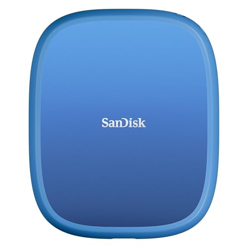 SanDisk Creator Phone SSD 2 TB (kompatibel mit MagSafe für Ihr USB-C Smartphone, bis zu 1.000 MB/s Lesegeschwindigkeit, 1 Monat Adobe Creative Cloud inkludiert) Works with iPhone 15 oder höher von SanDisk