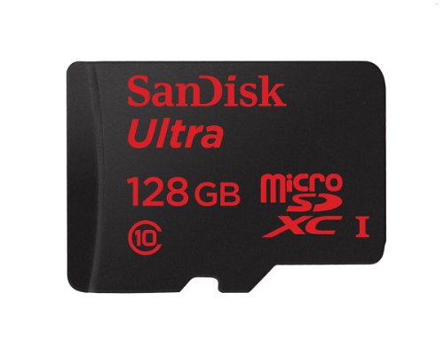 SanDisk Mobile Ultra microSDXC 128GB UHS-I Class 10 Speicherkarte + SD-Adapter + Memory Zone Android App bis zu SanDisk Mobile Ultra microSDXC 128GB UHS-I Class 10 Speicherkarte + SD-Adapter + Memory Zone Android App bis zu von SanDisk