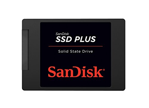SanDisk Plus Interne SSD SATA 2,5 1TB, sequenziellen Lesegeschwindigkeiten von bis zu 545 MB/s und sequenziellen Schreibgeschwindigkeiten von bis zu 515 MB/s von SanDisk