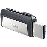 SanDisk USB 3.1 USB-Stick Ultra Dual 32 GB Schwarz, Silber von SanDisk
