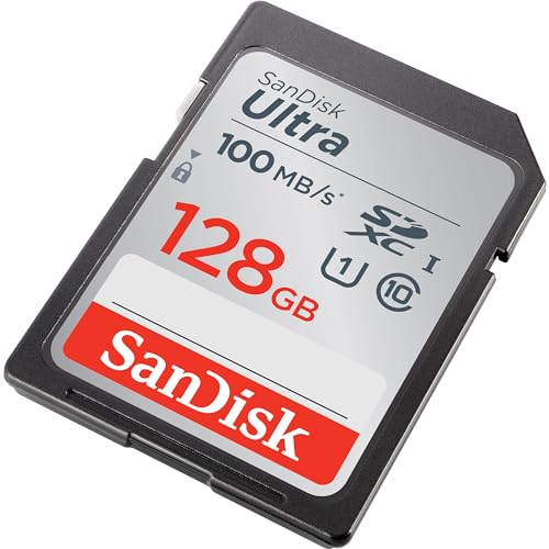 SanDisk Ultra 128GB SDXC Memory Card, Up to 120 MB/s, Class 10, UHS-I, V10 SanDisk Ultra 128GB SDXC Memory Card, Up to 120 MB/s, Class 10, UHS-I, V10 von SanDisk