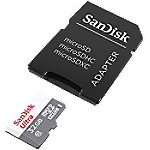SanDisk Ultra Lite microSDHC UHS-I-Speicherkarte mit SD-Adapter 32 GB Klasse 10 SDSQUNR-032G-GN3MA von SanDisk
